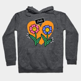 Blooming Bloom Flowers Hoodie